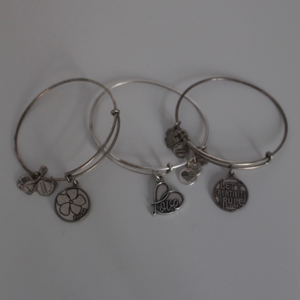 Alex and Ani Bracelet Set